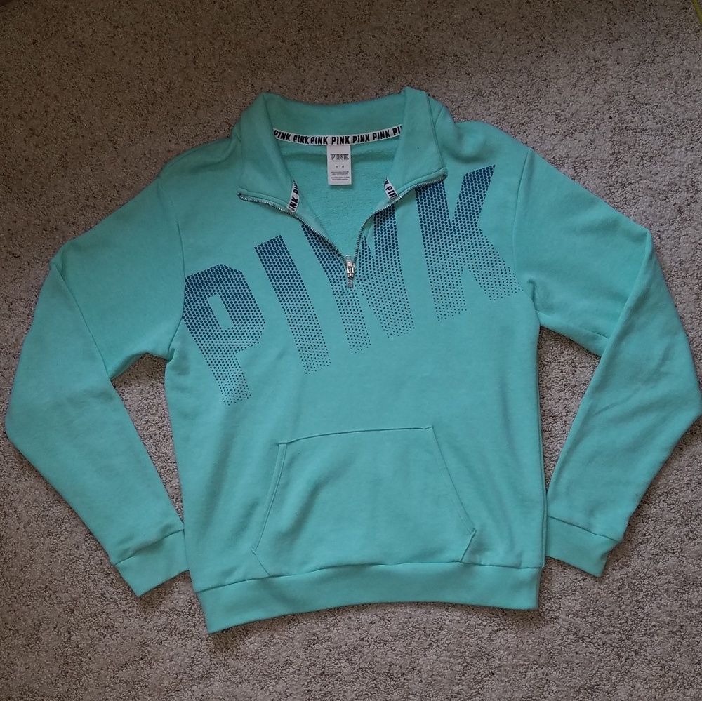 PINK Quarter-Zip Sweatshirt